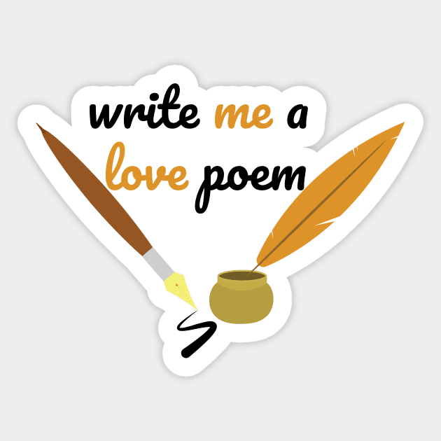 April - Poetry Month Sticker by Sidou01